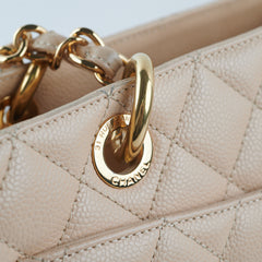 Chanel Caviar Grand Shopping Tote GST Beige Chanel Caviar Grand Shopping Tote GST Beige