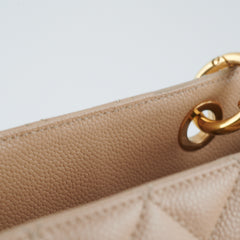 Chanel Caviar Grand Shopping Tote GST Beige Chanel Caviar Grand Shopping Tote GST Beige