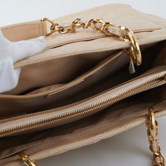 Chanel Caviar Grand Shopping Tote GST Beige Chanel Caviar Grand Shopping Tote GST Beige