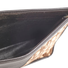 Christian Dior Vintage Brown Clutch