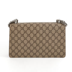 Gucci Medium Dionysus GG Supreme SHoulder Bag Red