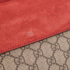 Gucci Medium Dionysus GG Supreme SHoulder Bag Red