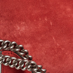 Gucci Medium Dionysus GG Supreme SHoulder Bag Red