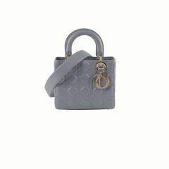 Christian Dior Small ABC Lady Dior Grey