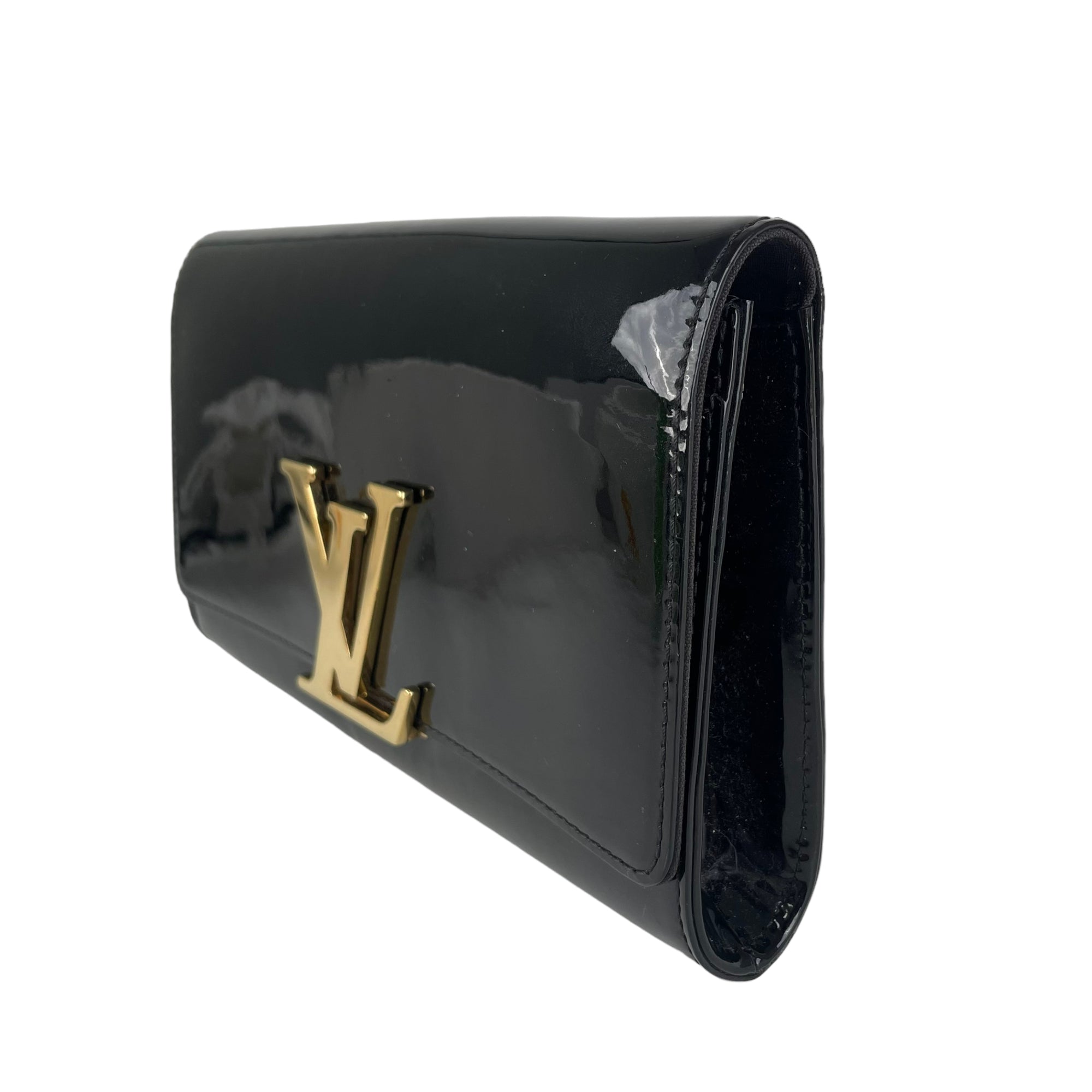 Louise leather crossbody bag Louis Vuitton Black in Leather - 24266213