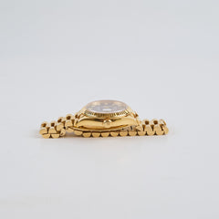 Rolex Datejust 31mm 18k Yellow Gold With Diamonds Dial MOP Face 278278