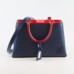 Louis Vuitton PM Kleber Epi Navy/Red