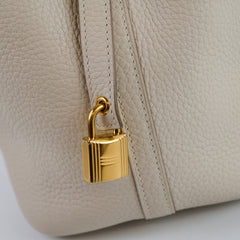 Hermès Picotin 18 Craie K Stamp