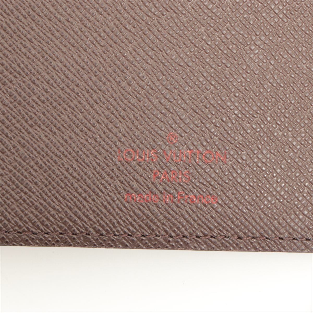 Louis Vuitton Brown Ebene Ring Agenda MM – The Closet