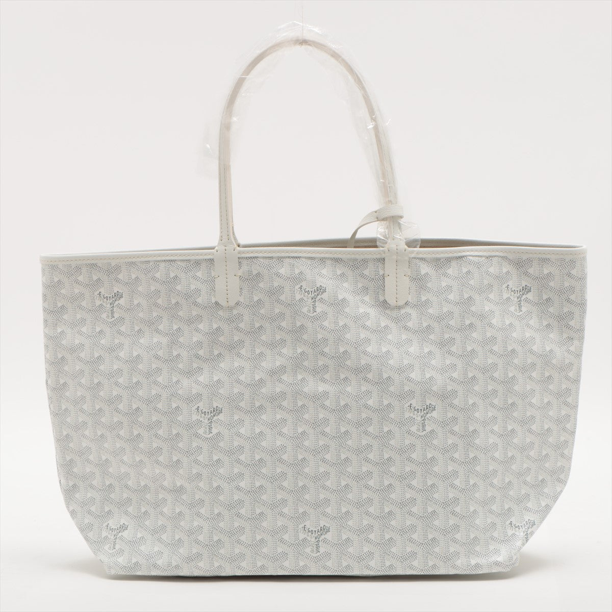 Goyard White Chevron St Louis PM Tote Bag with Pouch 863276 – Bagriculture