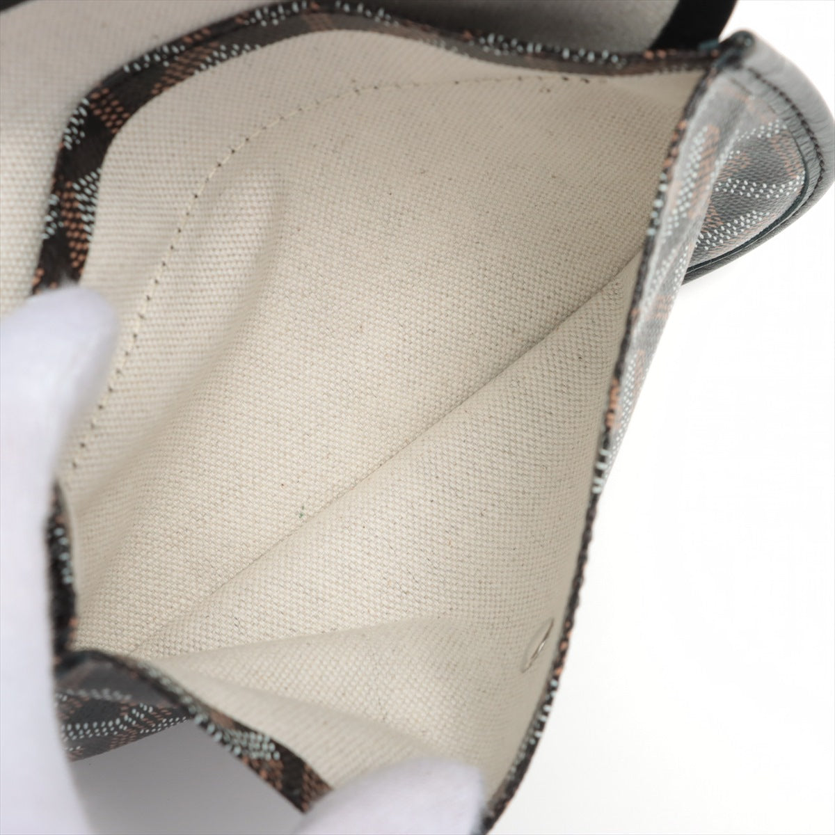 Goyard Goyardine Black St. Louis PM Tote Bag Palladium Hardware – Madison  Avenue Couture