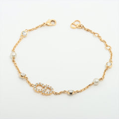 ITEM 6 - Dior CD Pearl Crystal Bracelet (Costume Jewellery)