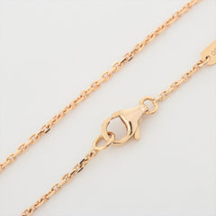 Van Cleef & Arpels Vintage Alhambra Yellow Gold Diamond Necklace