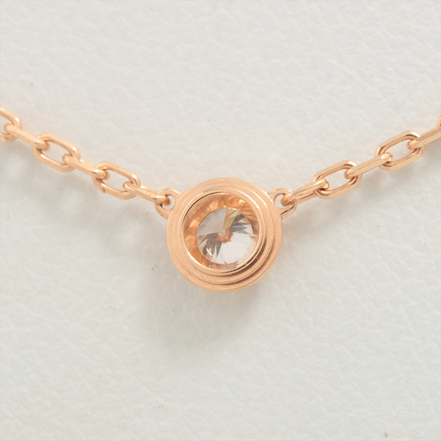 ITEM 12 - Cartier D'Amour Small Diamond Rose Gold Necklace