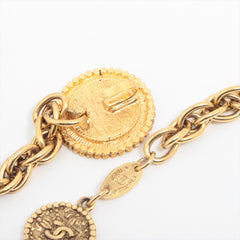 Chanel Coco Brushed Gold Belt 90cm