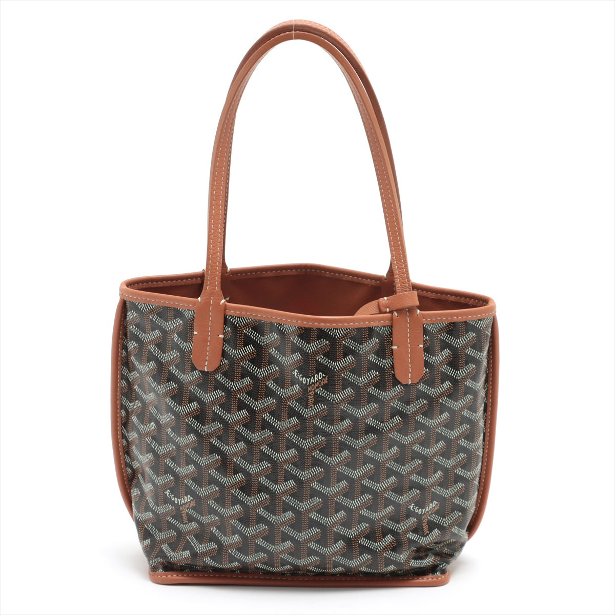 ITEM 11 Goyard Anjou Mini Tote Tan – THE PURSE AFFAIR
