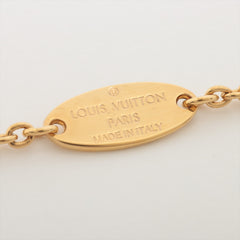 ITEM 2 - Louis Vuitton LV Iconic Crystals Necklace Gold (Costume Jewellery)