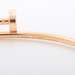 Cartier Juste Un Clou JUC Small Pink Gold Size 19 Bracelet 2021