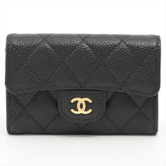 Chanel Mini Flap Caviar Black Case