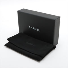 Chanel Zipper Caviar Black Card Holder
