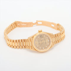 Rolex Datejust 26mm Yellow Gold with Diamonds Watch