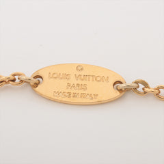 Louis Vuitton Flower Gold Necklace Costume Jewellery