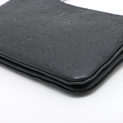 Louis Vuitton Double Zip Monogram Empreinte Pochette Bag