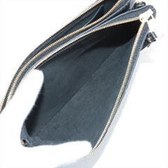 Louis Vuitton Double Zip Monogram Empreinte Pochette Bag