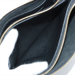 Louis Vuitton Double Zip Monogram Empreinte Pochette Bag