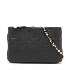 Louis Vuitton Double Zip Monogram Empreinte Pochette Bag