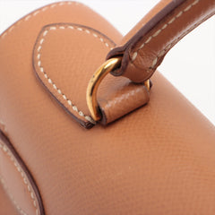 Hermes Kelly 28 Courchevel R Circle Stamp
