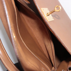 Hermes Kelly 28 Courchevel R Circle Stamp