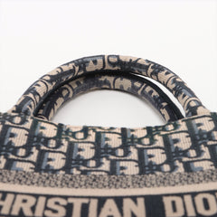 ITEM 5 - Christian Dior Small Oblique Navy Book Tote