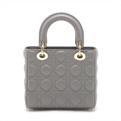 ITEM 18 - Christian Dior Small Lady Dior Grey