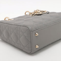 ITEM 18 - Christian Dior Small Lady Dior Grey