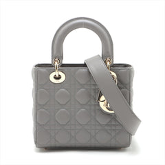 ITEM 18 - Christian Dior Small Lady Dior Grey