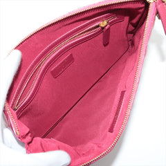 Chanel Matelasse Lambskin Pink Clutch Case bag