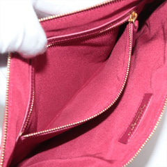 Chanel Matelasse Lambskin Pink Clutch Case bag