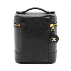 ITEM 27 - Chanel Vanity Caviar Black Bag