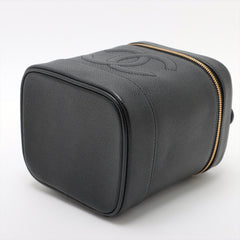 ITEM 27 - Chanel Vanity Caviar Black Bag