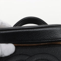 ITEM 27 - Chanel Vanity Caviar Black Bag