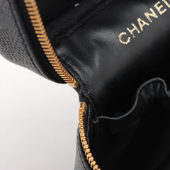ITEM 27 - Chanel Vanity Caviar Black Bag