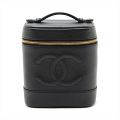 ITEM 27 - Chanel Vanity Caviar Black Bag