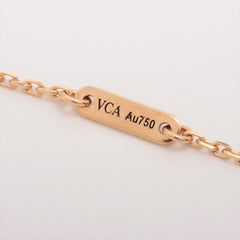 Van Cleef & Arpels Sweet Alhambra Carnelian Necklace