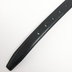 ITEM 2 - CELINE Medium Triomphe Belt 75 Black