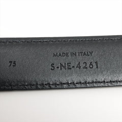 ITEM 2 - CELINE Medium Triomphe Belt 75 Black