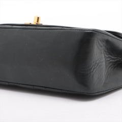 Chanel Vintage Diana Small Lambskin Black