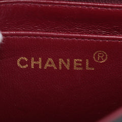 Chanel Vintage Diana Small Lambskin Black