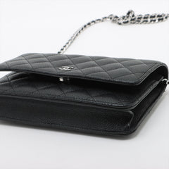 Chanel Wallet On Chain WOC Caviar Black (microchipped)