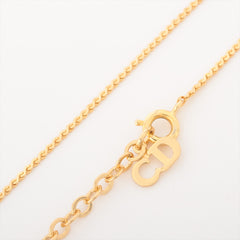 Christian Dior CD Logo Gold Necklace Costume Jewellery